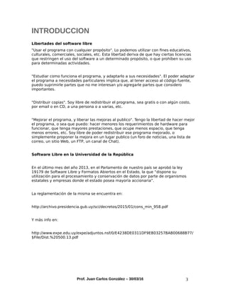 Guía rápida Software libre | PDF