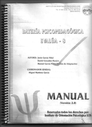 Manual evalua 8