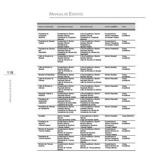 MANUAL DE EVENTOS




118
MANUAL DE EVENTOS
 