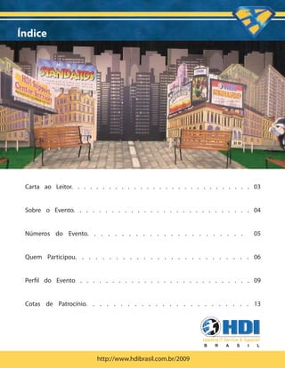 Manual do Expositor HDI 2009