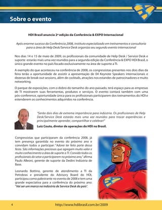 Manual do Expositor HDI 2009