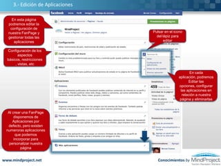 Puede llegar a convertirse en una Base de Datos muy completa y una plataforma clave para el desarrollo de la marcaConocimientos bywww.mindproject.net
