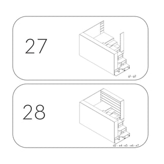27
28
g1 - g2
d2 - e4 - e5 - e6 - e7
 