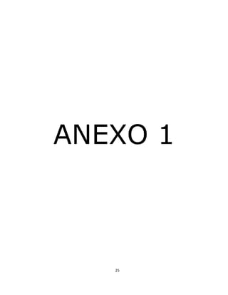  
 




    ANEXO 1
 
 
 
 
 
 
 
 
 
 
 
 
 
 
       25 

 
 
