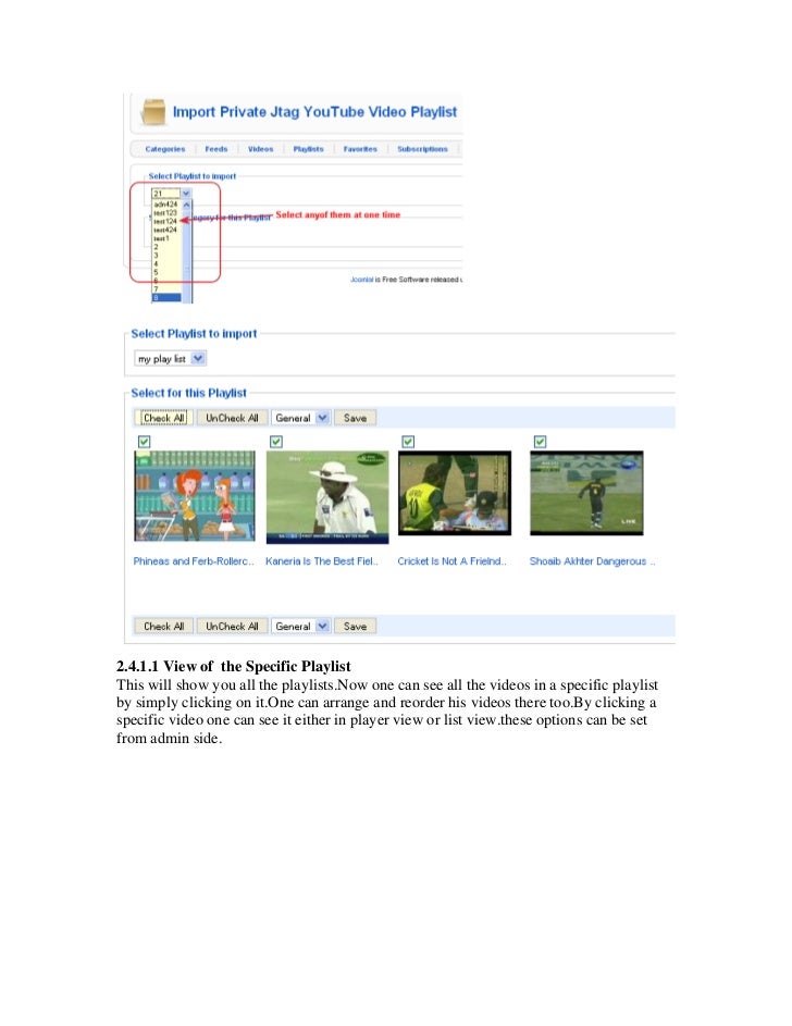 youtube view subscriptions page in listview