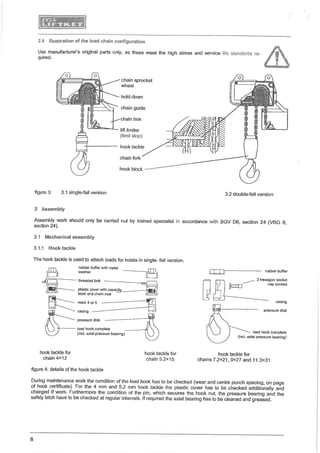 Manual for liftket electrical chain hoist | PDF