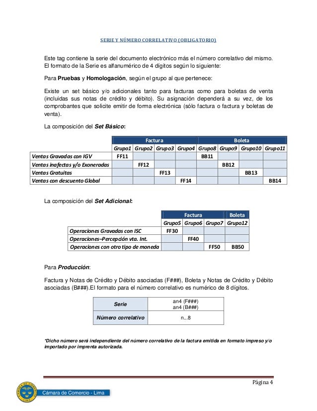 manual formato para facturacion