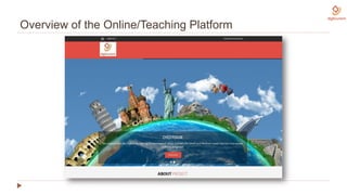 Overview of the Online/Teaching Platform
 