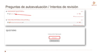 Preguntas de autoevaluación / Intentos de revisión
 