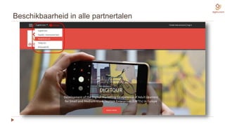 Beschikbaarheid in alle partnertalen
 