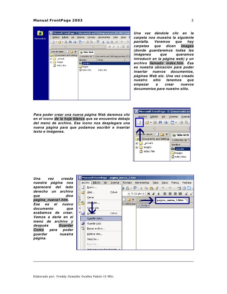 Frontpage 2003 инструкция