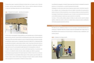 A indústria deve separar o tratamento de efluentes dos ácidos, álcalis com cianetos e cromo. O iodo deve
ter destino correto por empresa especializada. A figura 7 ilustra um sistema de tratamento de efluentes,
montado com caixas d’água, observado em uma indústria de folheados.
FIGURA 7 TRATAMENTO DE EFLUENTES – INDÚSTRIA DE FOLHEADOS
Têm sido cada vez mais propagados métodos qualitativos ou semi-quantitativos para o controle da exposição a
agentes químicos, entre eles o ChemicalToolkit (ControlBanding), desenvolvido no Reino Unido pela Healthand
SafetyExecutive (HSE), que possibilita medidas de controle e tomadas de decisão para a prevenção da exposição
dos trabalhadores a agentes químicos. A Organização Internacional doTrabalho (OIT) e a Organização Mundial
da Saúde (OMS) reconheceram o potencial deste método e iniciaram sua promoção internacional. Ainda com
pouca aplicação no Brasil e com pouco material em português, as orientações em inglês podem ser obtidas na
página eletrônica da OIT: www.ilo.org/public/english/safewwork/ctrl_banding/tollkit/icct/index.html
O método se baseia em classificação de riscos a partir de informações disponíveis, em características dos
processos e em medidas de controle conhecidas, testadas e validadas, que viabilizam sua aplicação.
A classificação do perigo é baseada em informações disponíveis na FISPQ e em frases de risco convenciona-
das internacionalmente, como quantidade utilizada, pequena, média ou grande, e graus de toxicidade, mui-
to tóxico ou tóxico, corrosivo, irritante, perigoso à reprodução, cancerígeno, explosivo, oxidante, inflamável,
tóxico aos organismos vivos, persistentes no ambiente e/ou bioacumulativo.
A possibilidade de propagação no ambiente é determinada a partir de dados de volatilidade à temperatura
do processo, no caso de líquidos, ou no grau de empoeiramento, para sólidos.
A abordagem de controle, determinada a partir dos dados das etapas anteriores, indica quais medidas de-
vem ser adotadas, como: a) ventilação geral dos locais de trabalho e boas práticas de armazenamento e
retirada de resíduos; b) controle de engenharia, como, por exemplo, ventilação local exaustora para banhos
de decapagem, de galvanização e desengraxante a vapor; c) restrições, como isolamento do processo ou do
uso de substâncias perigosas; e) especial, que requer assessoria de um especialista.
A princípio, o Chemical Toolkit possibilita a adoção de medidas de caráter preventivo a partir de avaliação
qualitativa, medidas estas visando a melhoria das condições laborais, proteção da saúde dos trabalhadores
e diminuição da geração de poluentes ambientais.
2.2.4 Aspectos Ergonômicos
Para tarefas em que o trabalhador permanece em pé com locomoção, é recomendada alternância com
atividade que o trabalhador desenvolva na posição sentada. Na impossibilidade desta medida, devem ser
disponibilizados assentos para pausas em locais que possam ser utilizados por todos os trabalhadores, como
ilustrado na figura 8.
FIGURA 8 ALTERNÂNCIA DO TRABALHO EM PÉ
|manualdesegurançaesaúdenotrabalho|indústriagalvânica|estudodecampo|
|páginas80e81|
 