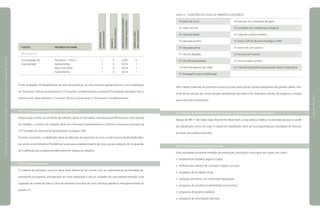 Manutenção
Encarregado de 	 Periódico – Clínico	 1	 0	 0,0%	 0
manutenção	 Audiometria	 1	 0	 0,0 %	 1
	 Raio X do tórax	 1	 0	 0,0 %	 1
	 Espirometria	 1	 0	 0,0 %	 1
Foram avaliados 18 trabalhadores do setor de produção de uma indústria galvanotécnica, com a realização
de 18 exames clínicos ocupacionais e 129 exames complementares, somando 8 resultados alterados. Para o
próximo ano, estão previstos 15 exames clínicos ocupacionais e 183 exames complementares.
3.4.7 Comunicação de Acidente do Trabalho (CAT)
Sempre que ocorrer um acidente de trabalho, típico ou de trajeto, uma doença profissional ou uma doença
do trabalho, o médico do trabalho deve ser informado imediatamente e solicitar à empresa a emissão da
CAT (modelo do documento apresentado na página 238).
Quando necessário, o trabalhador deve ser afastado da exposição ao risco, ou até mesmo da atividade labo-
ral, sendo encaminhado à Previdência Social para estabelecimento de nexo causal, avaliação de incapacida-
de e definição da conduta previdenciária em relação ao trabalho.
3.4.8 Primeiros Socorros
O material de primeiros socorros deve estar disponível de acordo com as características da atividade de-
senvolvida na empresa, armazenado em local adequado e sob os cuidados de uma pessoa treinada. Uma
sugestão de conteúdo para a caixa de primeiros socorros de uma indústria galvânica está apresentada no
quadro 55.
QUADRO 55 SUGESTÃO DE CAIXA DE PRIMEIROS SOCORROS
03 pares de luvas	 05 pacotes de compressa de gaze
01 colar cervical	 05 unidades de compressas cirúrgicas
01 tala para dedo	 01 caixa de curativo adesivo
01 tala para punho	 01 frasco 500 ml de soro fisiológico 0,9%
01 tala para perna	 01 frasco de anti-séptico
01 rolo de algodão	 01 tesoura sem ponta
01 rolo de esparadrapo	 01 ressuscitador (ambu)
10 rolos de atadura de crepe	 01 máscara de barreira para parada cárdio-respiratória
01 bandagem para imobilização	
Além destes materiais de primeiros socorros, a caixa deve conter: sonda nasogástrica de grande calibre, nitri-
to de amila, solução de carvão ativado, bicarbonato de sódio a 5%, máscara e cilindro de oxigênio, e vinagre
para eventuais intoxicações.
3.4.9 Planos de Ações Preventivas de Doenças Ocupacionais e Não Ocupacionais
Apesar da NR 7 não tratar especificamente deste item, a boa prática médica recomenda atenção à saúde
do trabalhador como um todo. A saúde do trabalhador deve ser acompanhada por atividades de atenção
primária, secundária e terciária.
3.4.9.1 Atividades de Atenção Primária
Estas atividades envolvem medidas de prevenção, promoção e educação em saúde, tais como:
ambiente de trabalho seguro e sadio;
melhoria dos hábitos de nutrição e higiene pessoal;
programa de acuidade visual;
avaliação periódica com otorrinolaringologista;
programa de assistência odontológica preventiva;
programa de ginástica laboral;
programa de imunização (vacinas);
|manualdesegurançaesaúdenotrabalho|indústriagalvânica|programaseações|
|páginas186e187|
 
