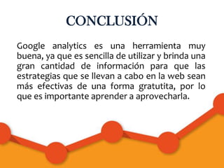 Manual google analytics | PPTX