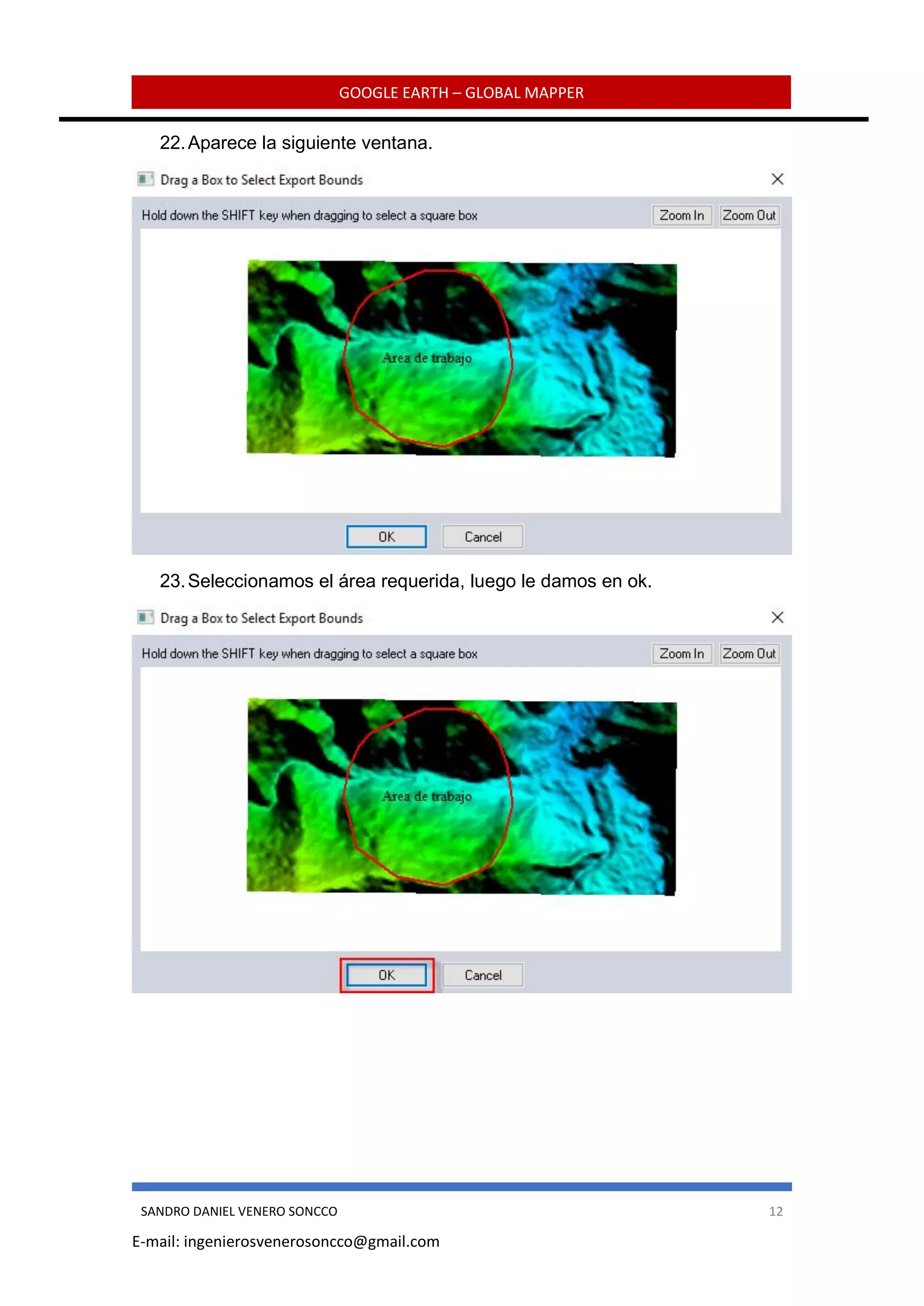 Manual google earth pro global mapper 2019 PDF