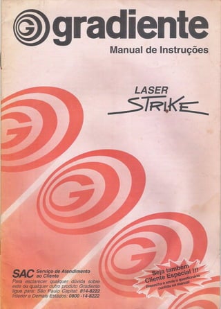 Manual Gradiente LASER STRIKE
