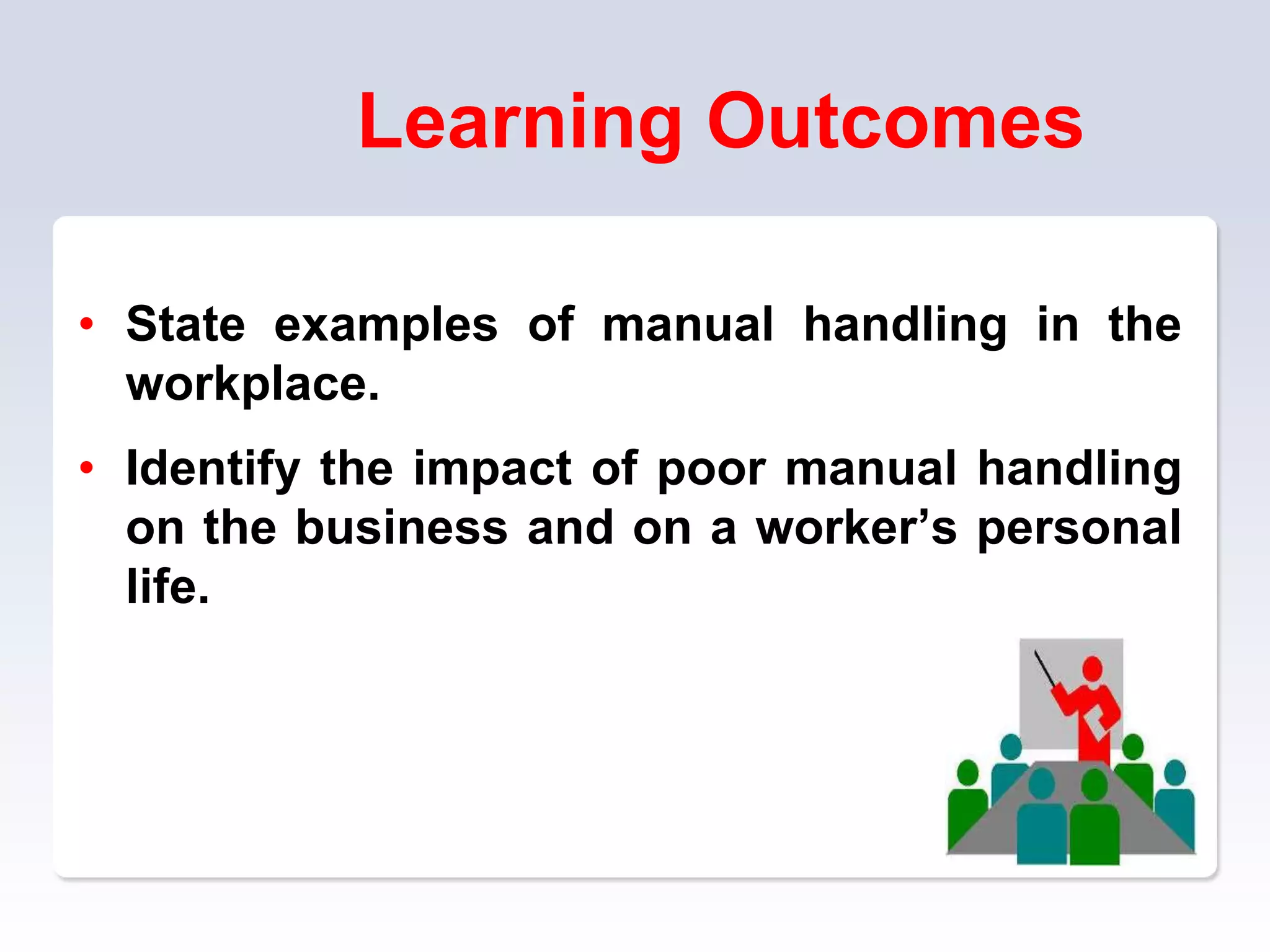 Manual handling | PPTX