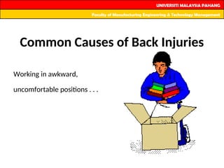 Manual Handling _ part of occupational safety and health | PPT
