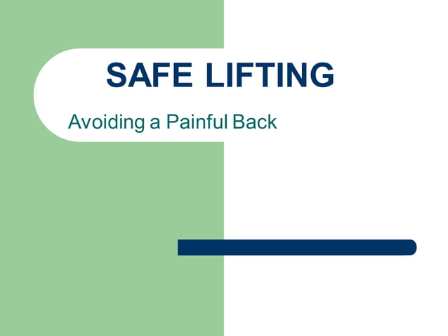 Manual Handling- Safe Lifting .pdf