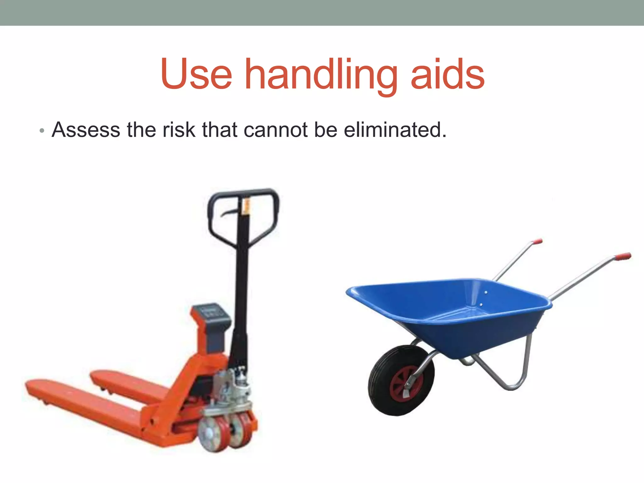 Manual Handling Safety Training PPT