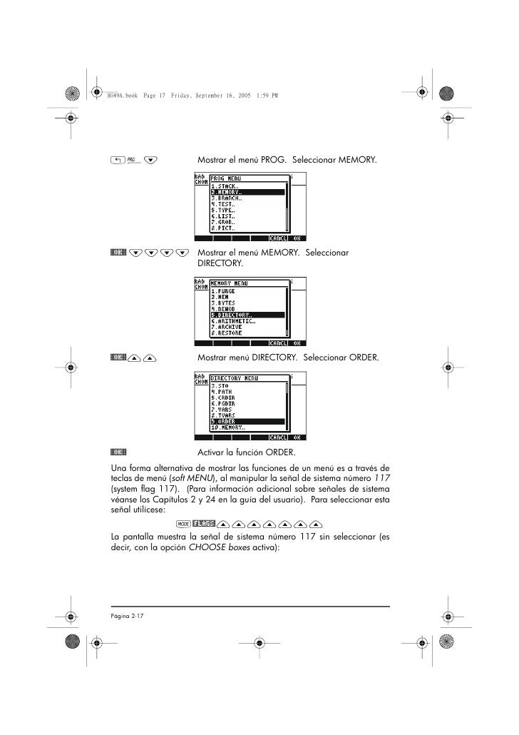 Manual HP 50g español