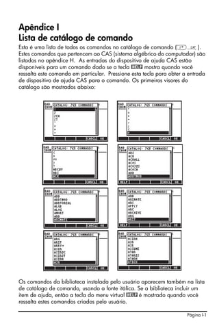 Manual hp 50g original