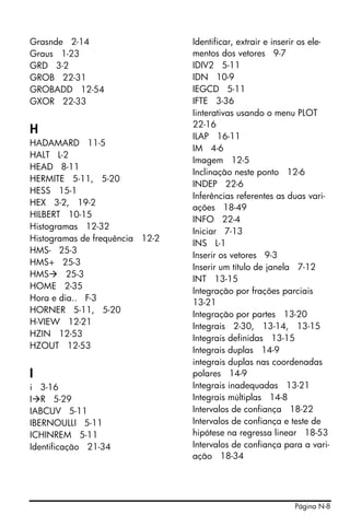 Manual hp 50g original