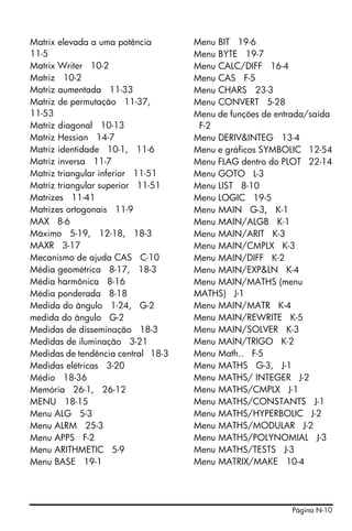 Manual hp 50g original