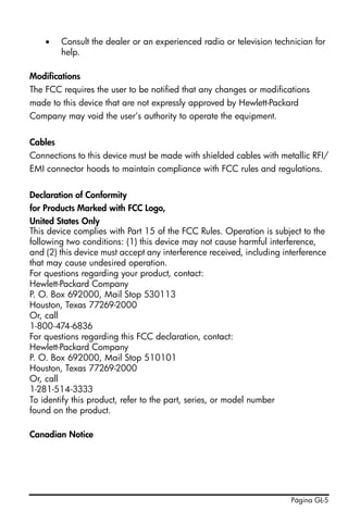 Manual hp 50g original