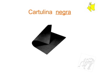 Cartulina  negra 
