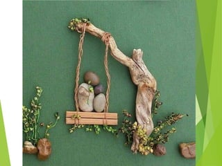 Manualidades en piedra