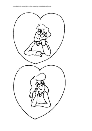 Actividades San Valentín para la clase de atal http://clasedeatal.weebly.com
 
