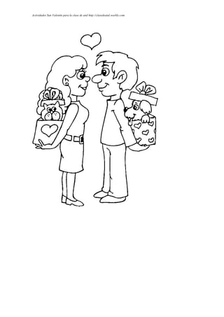 Actividades San Valentín para la clase de atal http://clasedeatal.weebly.com
 