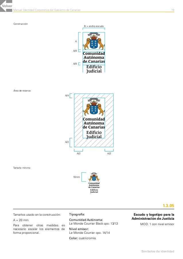 Gobierno de Canarias (Manual de Identidad Corporativa Gráfica)