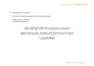 Manual identidade visual