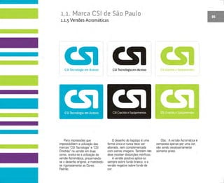 Guia de uso da Marca CSI