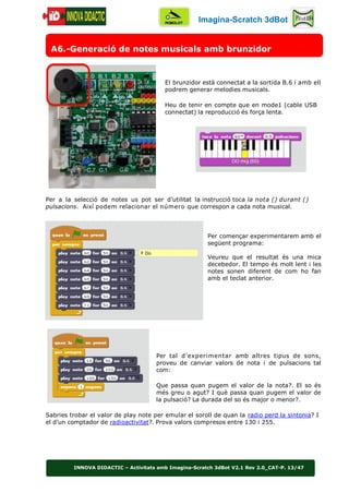 Manual imagina scratch-3d_bot_v2.1_rev3.0_cat | PDF
