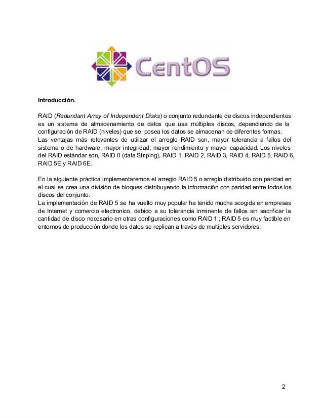 Centos 6 Manual