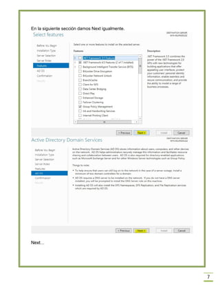 Manual instalacion active directory windows server 2012 | PDF