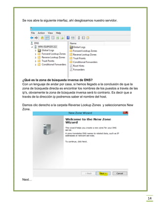 Instalación y Configuración Active Directory en Windows Server 2012 R2 ...