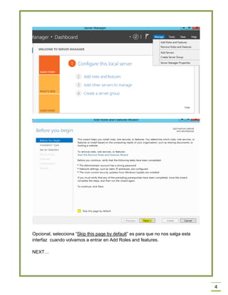 Instalación y Configuración Active Directory en Windows Server 2012 R2 ...