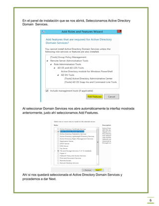 Instalación y Configuración Active Directory en Windows Server 2012 R2 ...