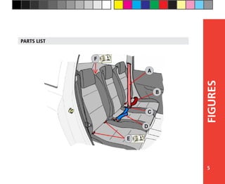 5
FIGURES
PARTS LIST
A
B
C
D
E
F
 