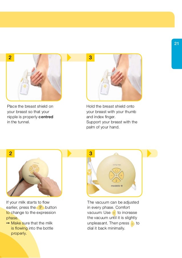 Manual De Intruções Extrator Elétrico Duplo Swing Maxi Da Medela