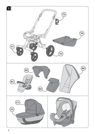 4
1
T1
T2
T4
T3
R1
C1
R2
R3
R4
C2
 