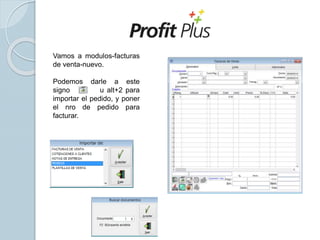 Manual PROFIT PLUS ADMINISTRATIVO. | PPTX