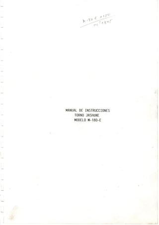 Manual jashöne m 180-e
