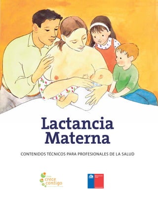 Lactancia
Materna
CONTENIDOS TÉCNICOS PARA PROFESIONALES DE LA SALUD
 