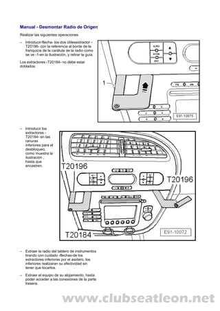 Guía para eliminar el aviso de revisión en Seat León 2