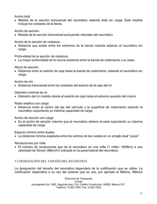 Manual llantas | PDF